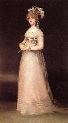Full-length Portrait of the Countess of Chinchon Francisco Goya